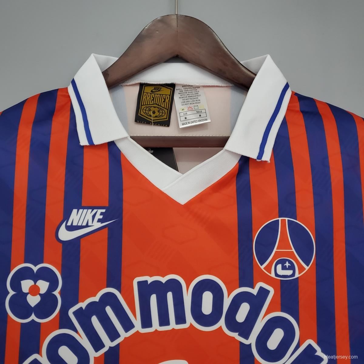 Retro PSG 93/94 home Soccer Jersey