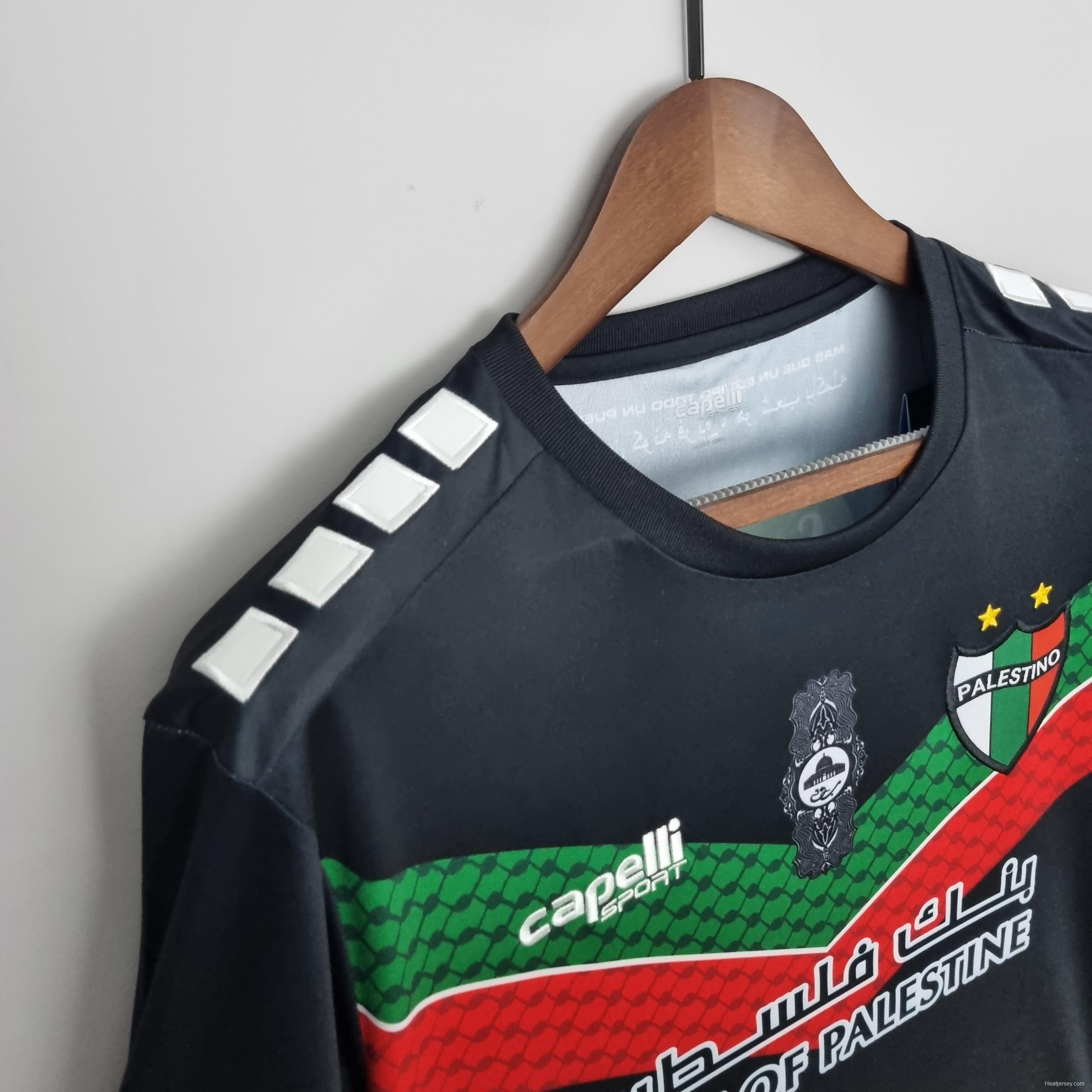 22/23 Deportivo Palestino Black Soccer Jersey