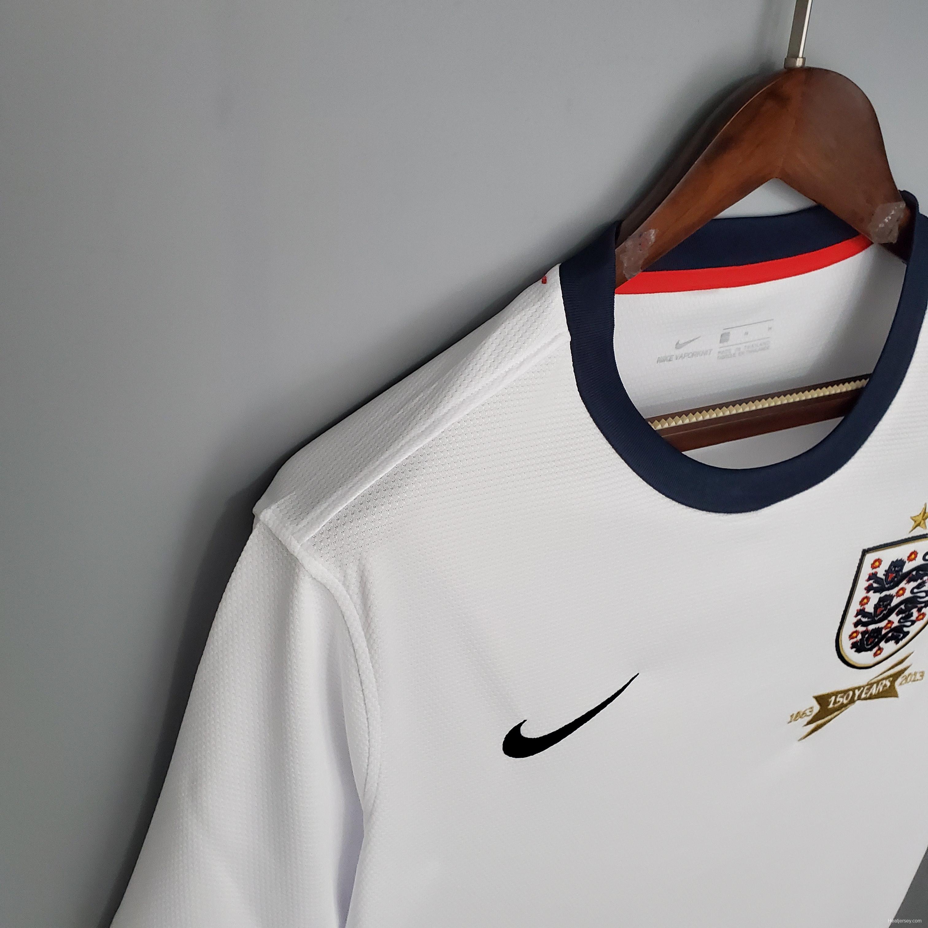 Retro 2013 England home Soccer Jersey