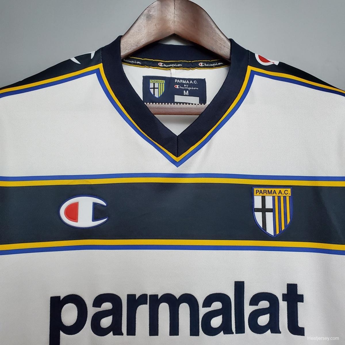 Retro Parma 02/03 away Soccer Jersey