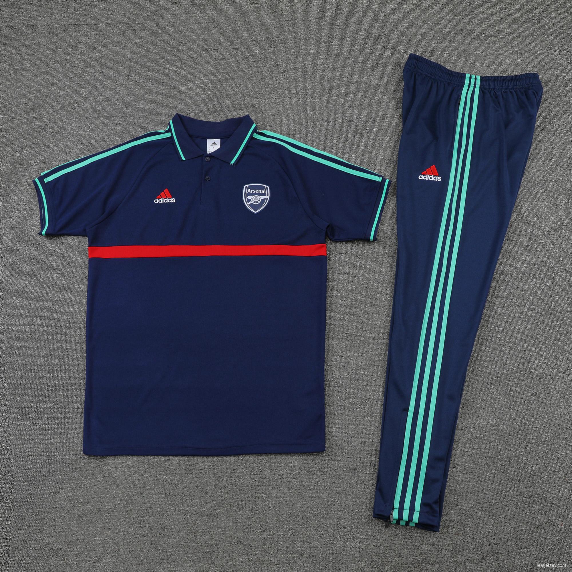 Arsenal POLO kit royal blue (not available for separate sale)