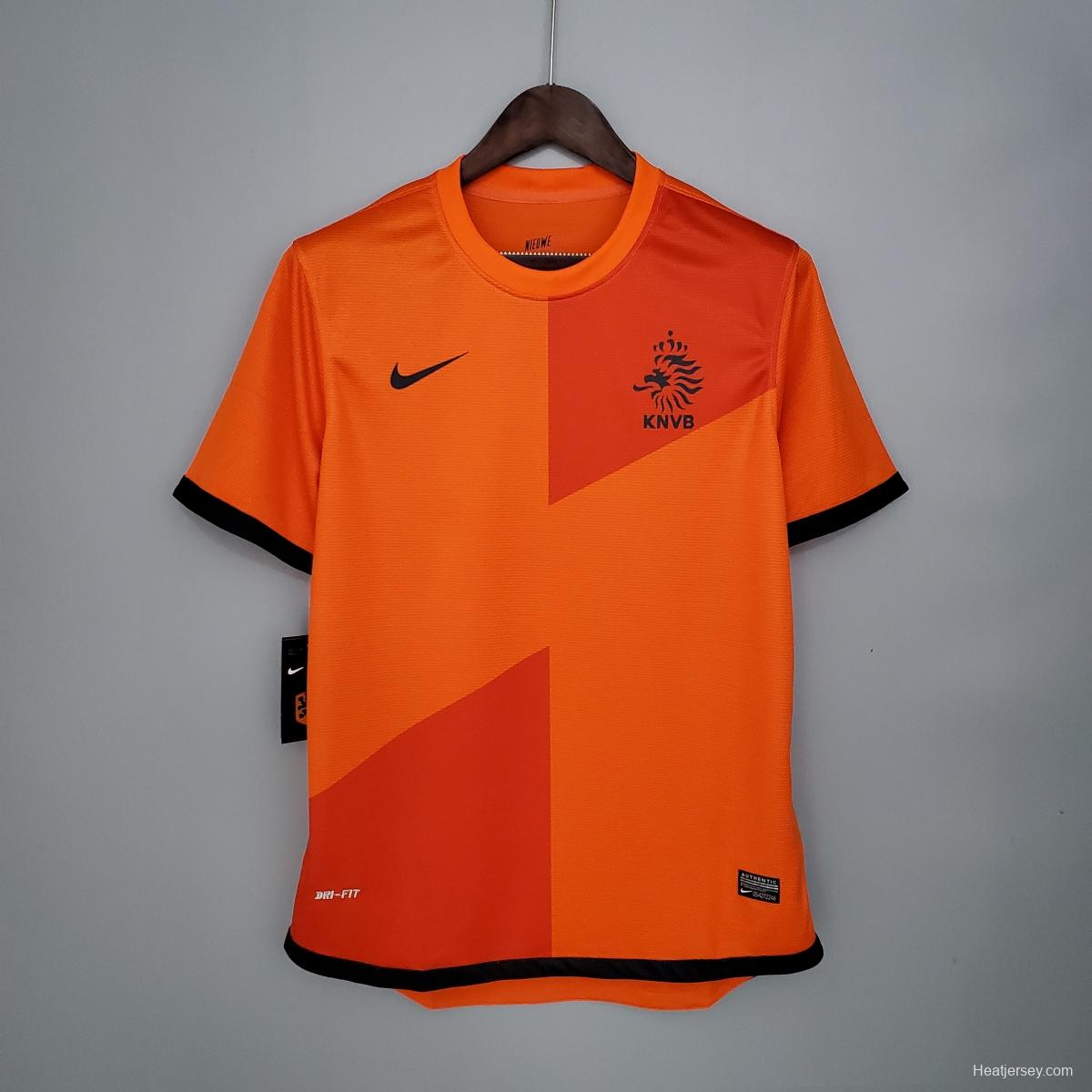 Retro Netherlands 2012 home Soccer Jersey