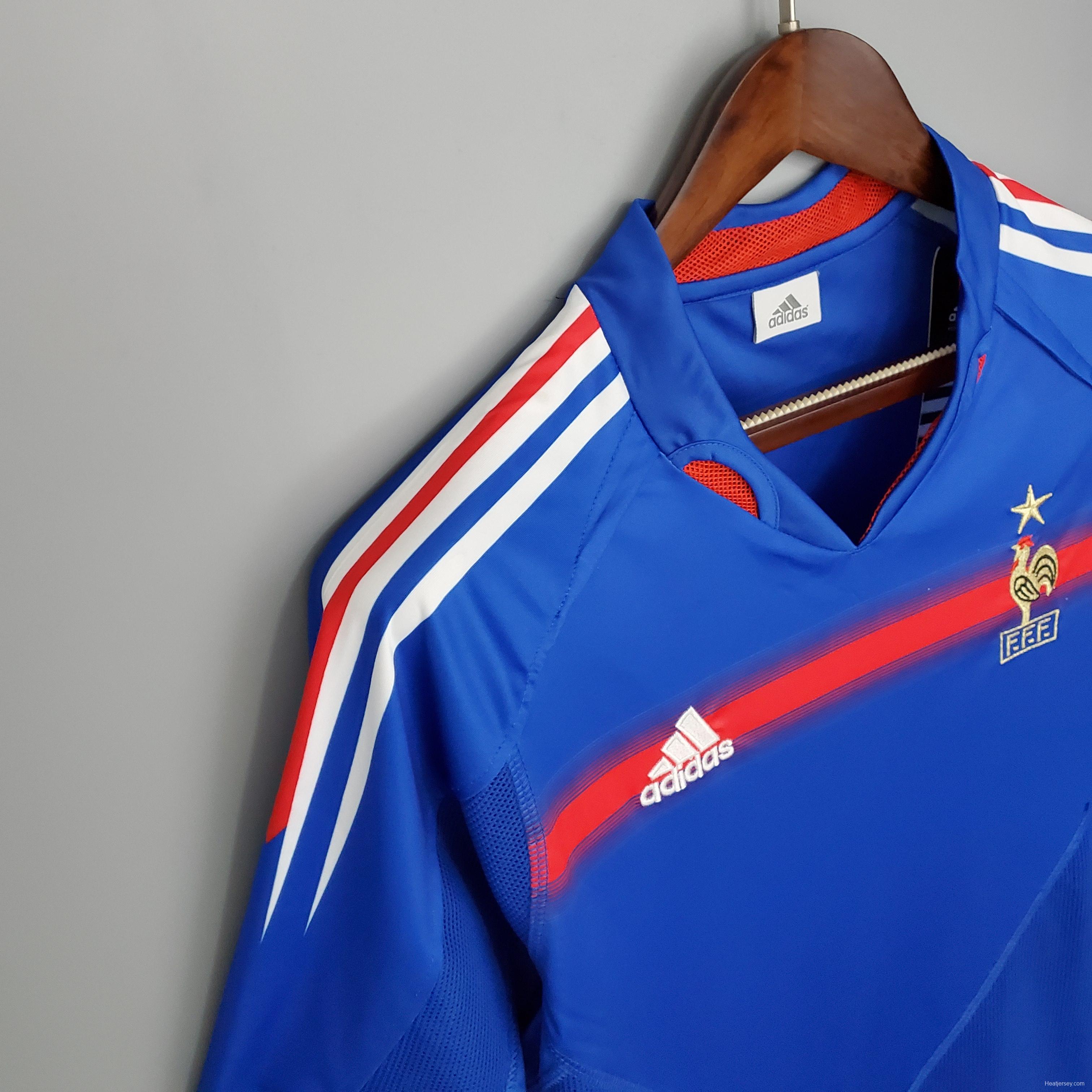 Retro France 2004 home Soccer Jersey