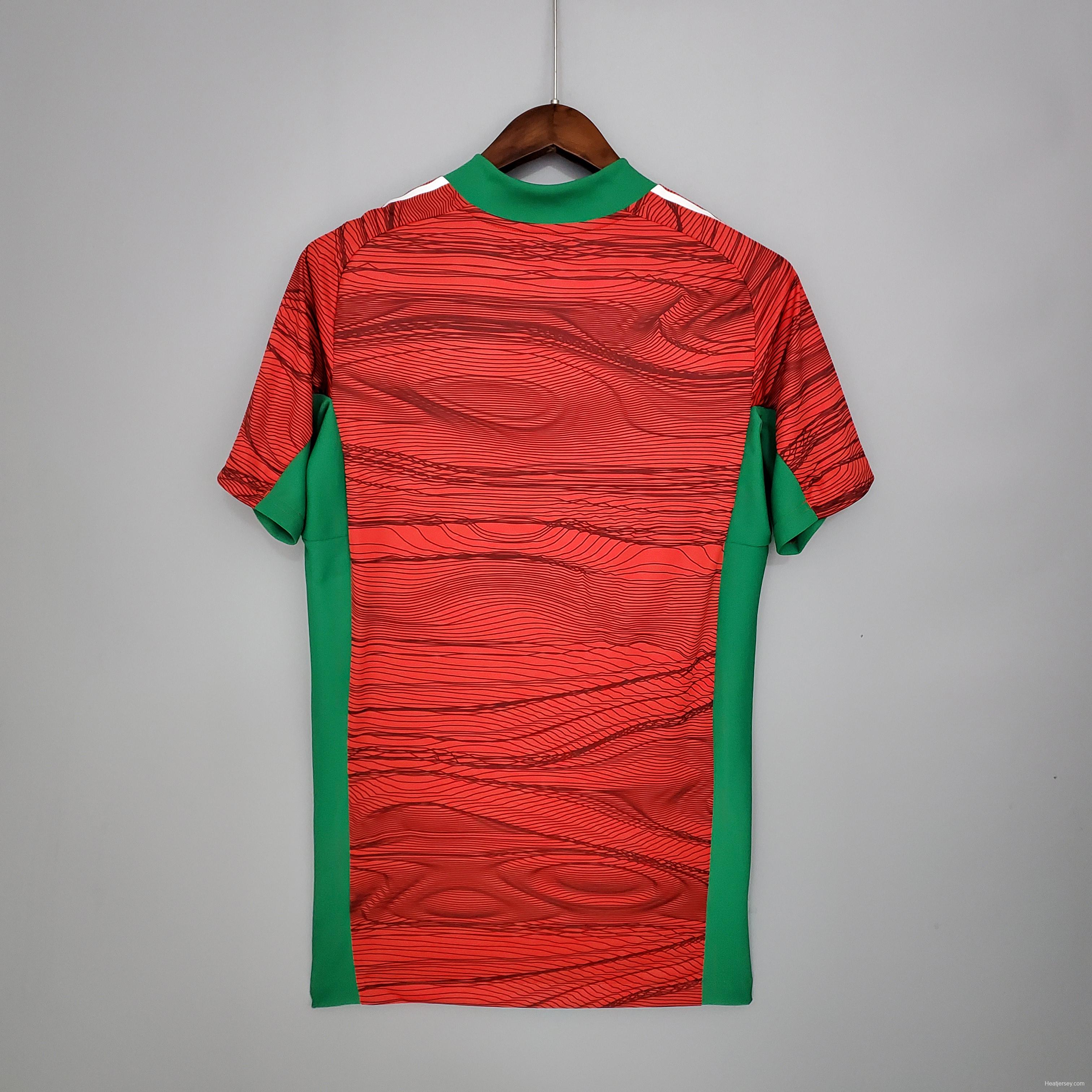 21/21 Goalkeeper Cruzeiro Red Soccer Jersey