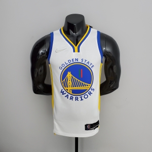 75th Anniversary Golden State Warriors Thompson #11 Mexico Edition White NBA Jersey