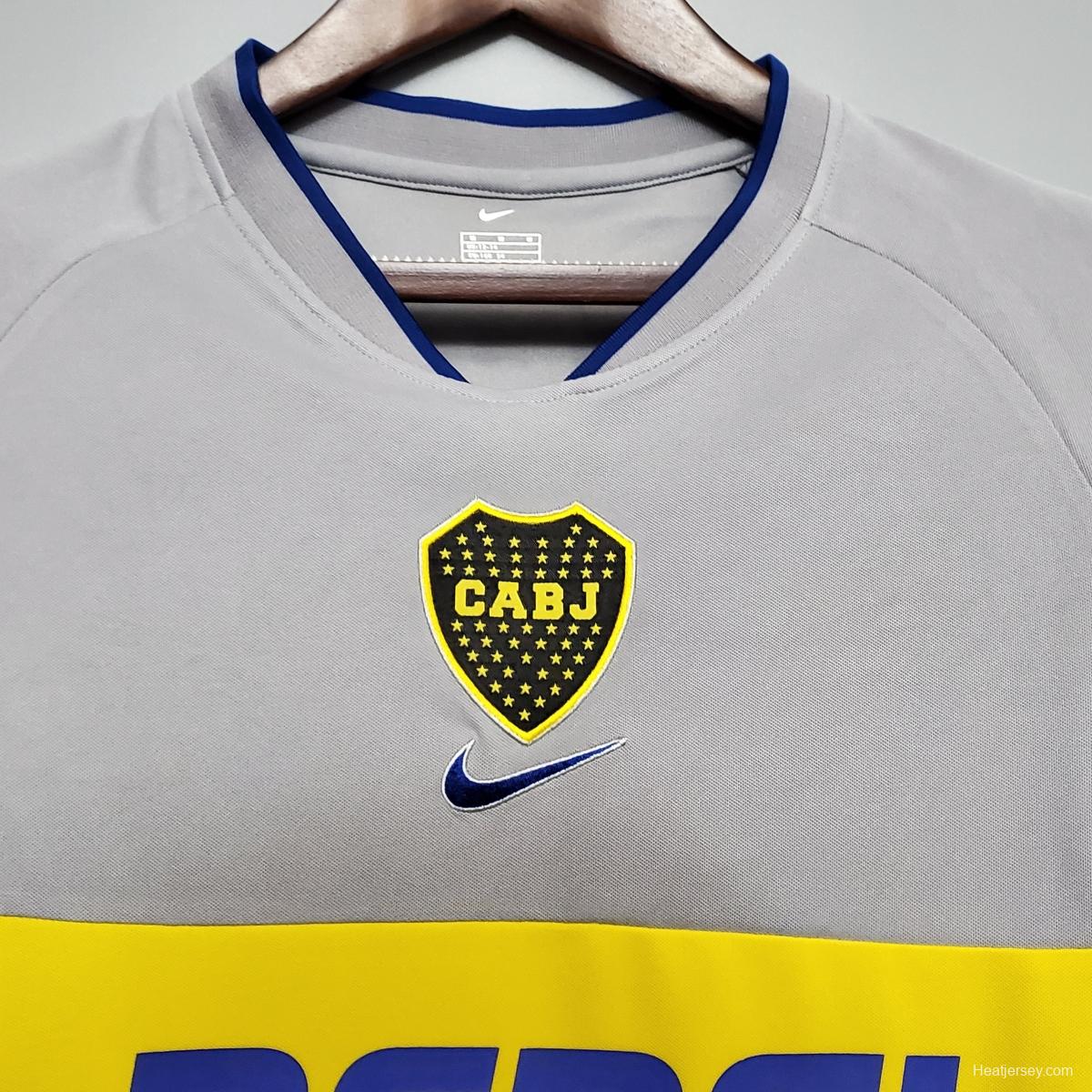 Retro Boca Juniors 2002 away Soccer Jersey