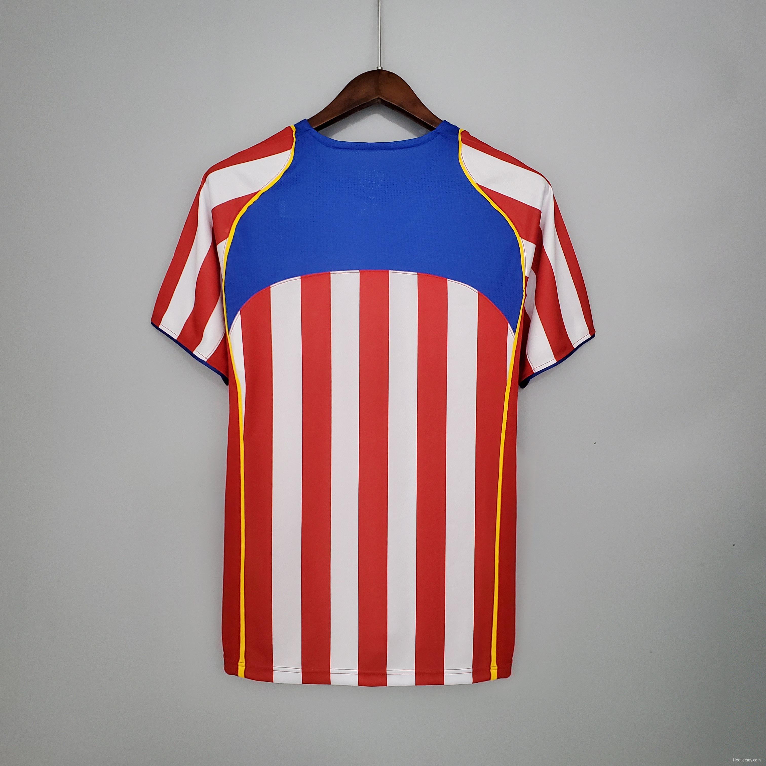 Retro Atletico Madrid 04/05 home Soccer Jersey