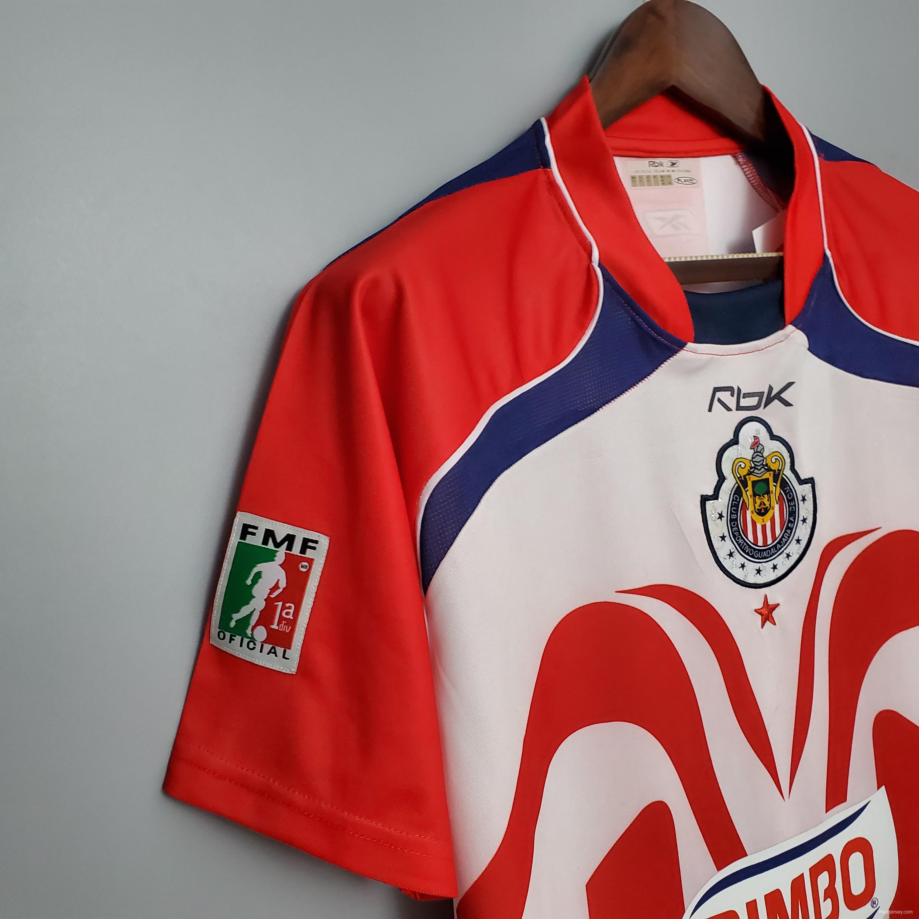 Retro 06/07 Chivas Guadalajara home Soccer Jersey