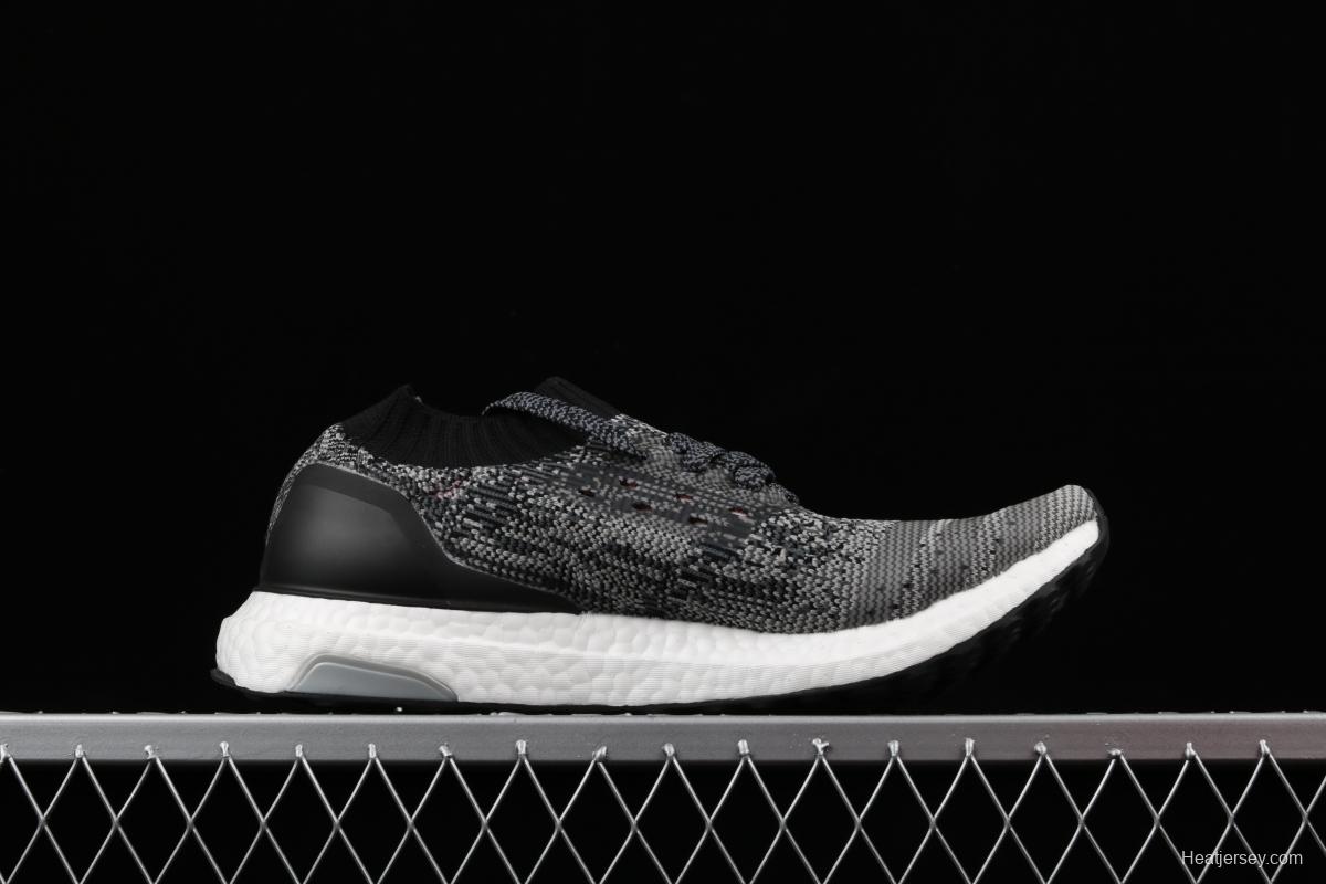 Adidas Ultra Boost Uncaged LTD Triple Black BB3900 socks and shoes