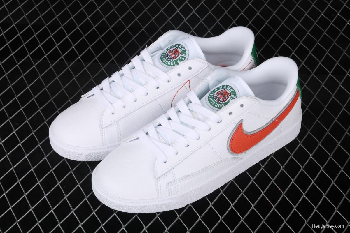 Stranger Things x NIKE Blazer Low QS HH Strange things Co-named Trail Blazers Leisure Board shoes AV3028-100