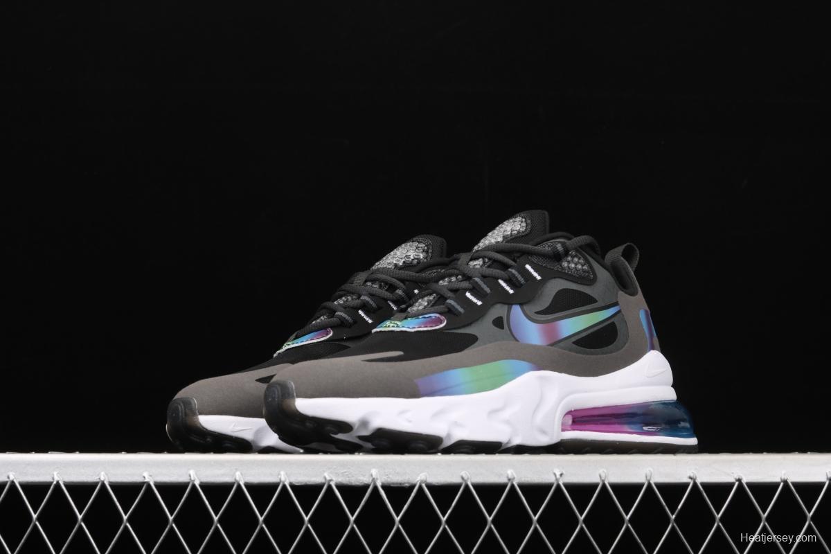 NIKE Air Max 270React new high-frequency mesh function half-palm air cushion cushioning running cloth shoes CT5064-001