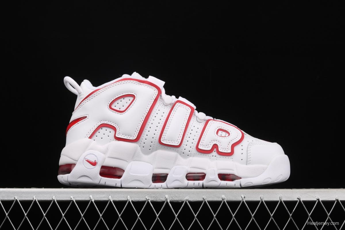 NIKE Air More Uptempo 96 QS Pippen original series classic high street leisure sports basketball shoes 921948-102