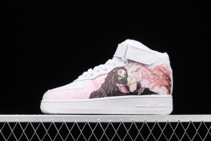 NIKE Air Force 1 Mid Japan Limited Sea Thief King Joint name Zhongbang Board shoes AQ8020-601