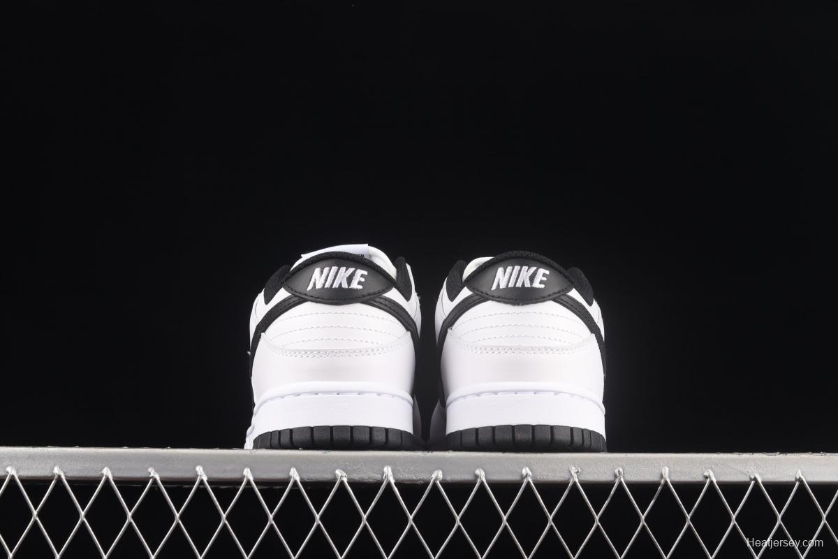 NIKE SB DUNK Low white and black color dunk series low-side leisure sports skateboard shoes DD1503-113