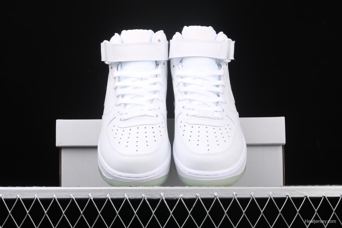 NIKE Air Force 11607 ESS Night Light sole 3M reflective Zhongbang Leisure Board shoes AO2133-101