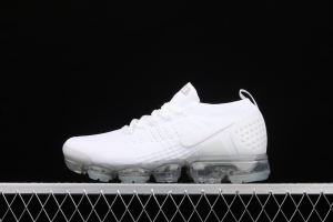 NIKE Air Vapormax Flyknt 2019 full palm air cushion running shoes 942842-100