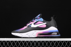 NIKE Air Max 270React 2020 new high-frequency mesh hollowing out function half-palm air cushion running shoes BV3387-400