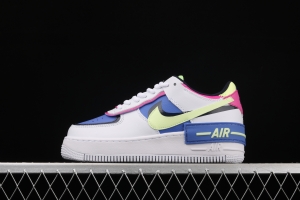 NIKE Air Force 1 ShAdidasow light weight heightened low-top board shoes CJ1641-100