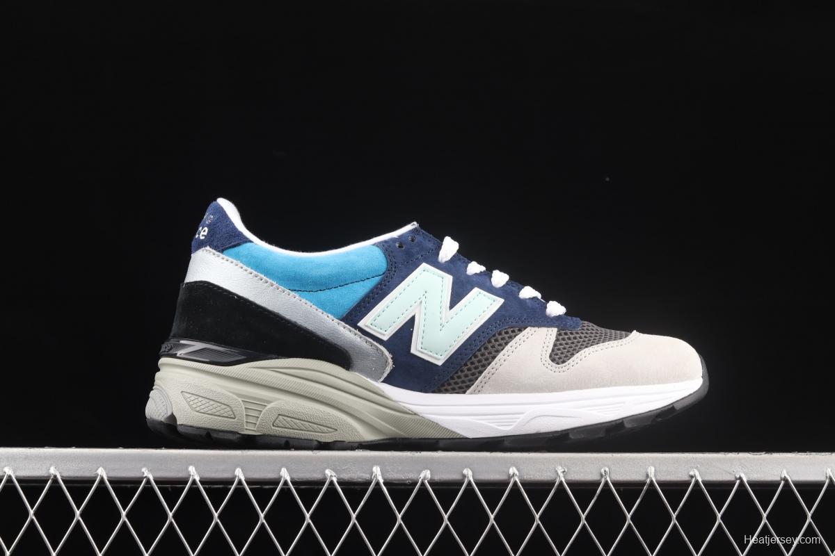 New Balance series retro casual running shoes M7709FR