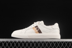 Gucci Screener GG High-Top Sneaker double G embossed leisure shoes series leisure board shoes 02JPO68305