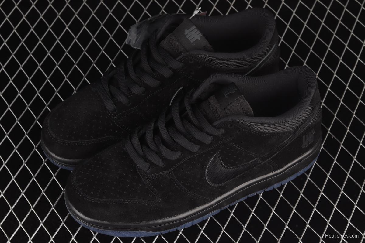 UNDFEATED x NIKE DUNK Low black soul color dunk series low-side leisure sports skateboard shoes DO9329-001