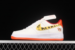 NIKE Air Force 1y07 Low year of the Tiger limited color matching low-top canvas casual board shoes DQ4502-171