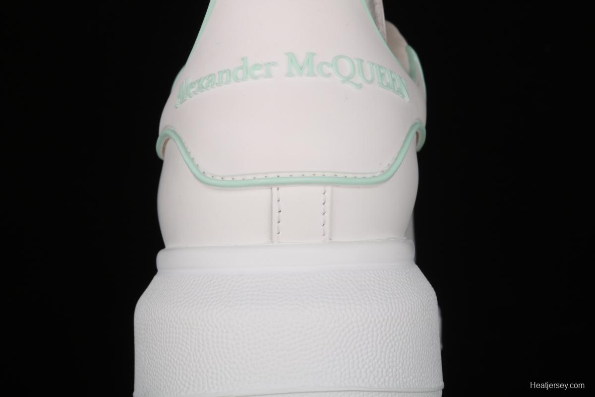 Alexander McQueen White and Green drop Molding