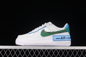 NIKE Air Force 1 ShAdidasow light weight heightened low-top board shoes CI0919-004