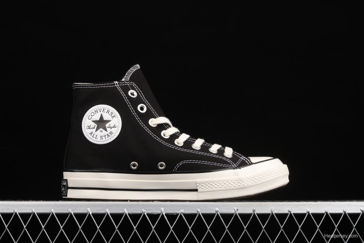 Converse Chuck Taylor All Star Seek Peace Hi Star Classic High Top Series Leisure Vulcanized Board shoes 162050C