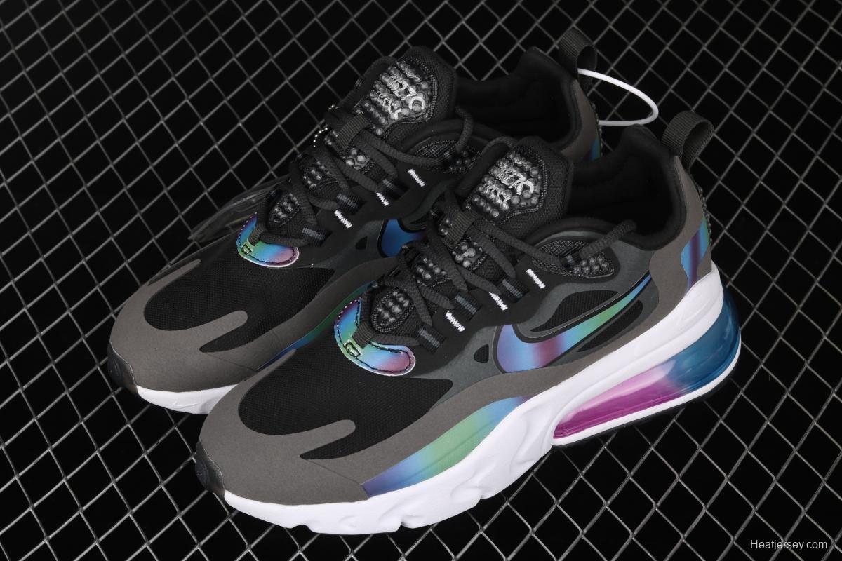 NIKE Air Max 270React new high-frequency mesh function half-palm air cushion cushioning running cloth shoes CT5064-001