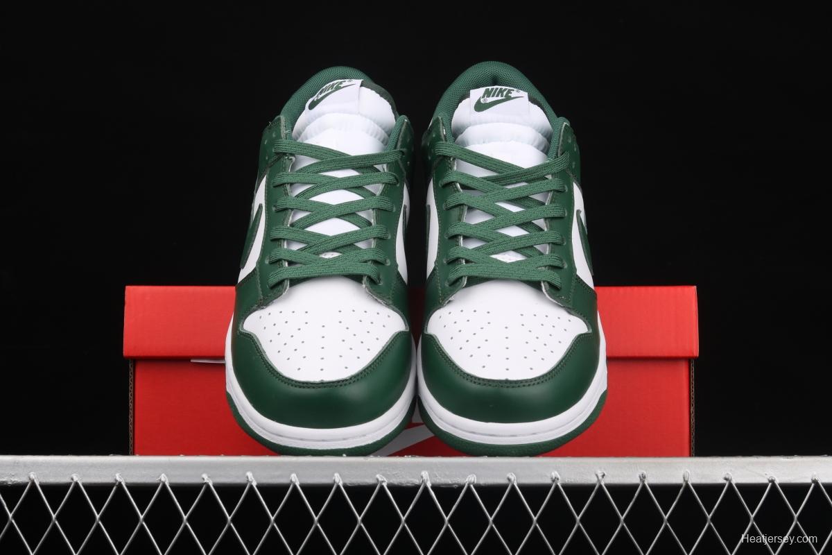 NIKE SB DUNK Low Team Green Michigan White and Green Slam Dunk Series low side Leisure Sports Skateboard shoes DD1391-101