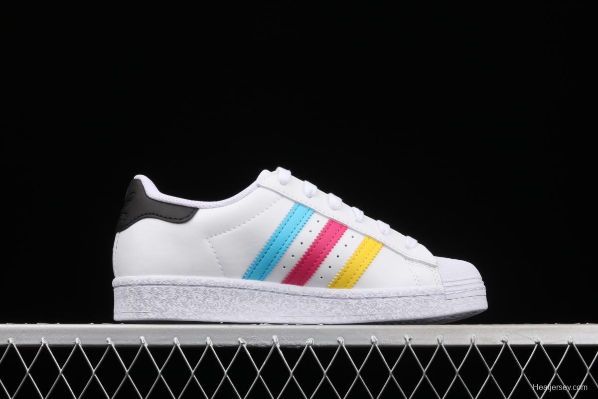 Adidas Superstar FU9521 shell head sports leisure board shoes