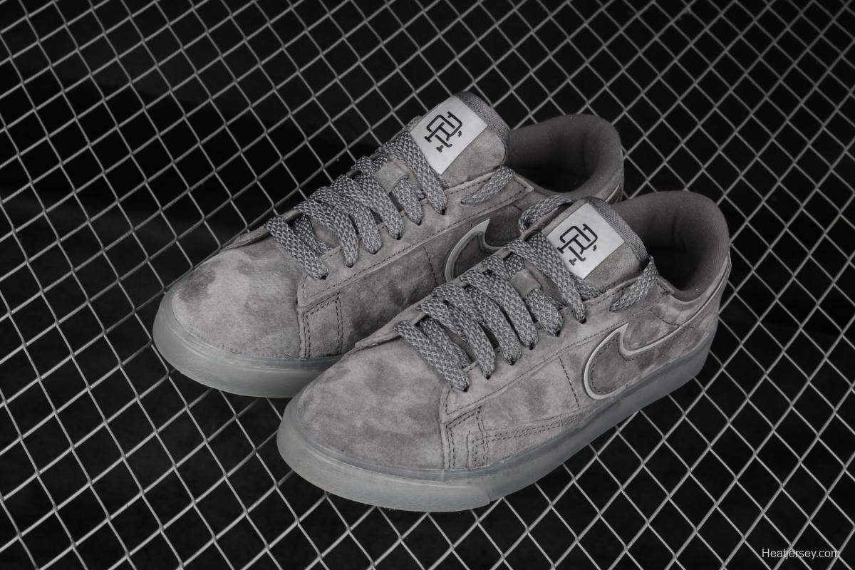 Reigning Champ x NIKE Blazer SB defending champion 3M reflective joint name board shoes 454471-900