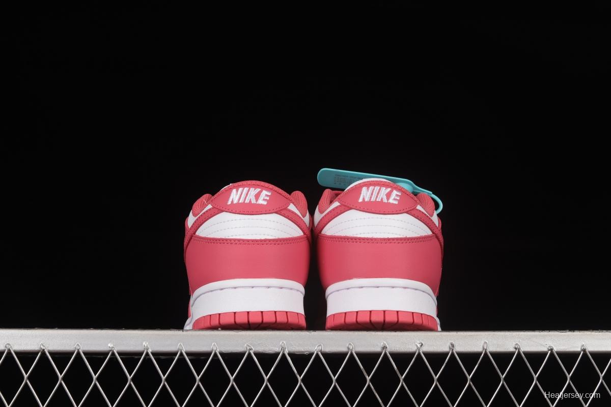 NIKE DUNK Low Raspberry Red Raspberry Red SB Buckle Broken Backboard Fashion Casual Sneakers DD1503-111