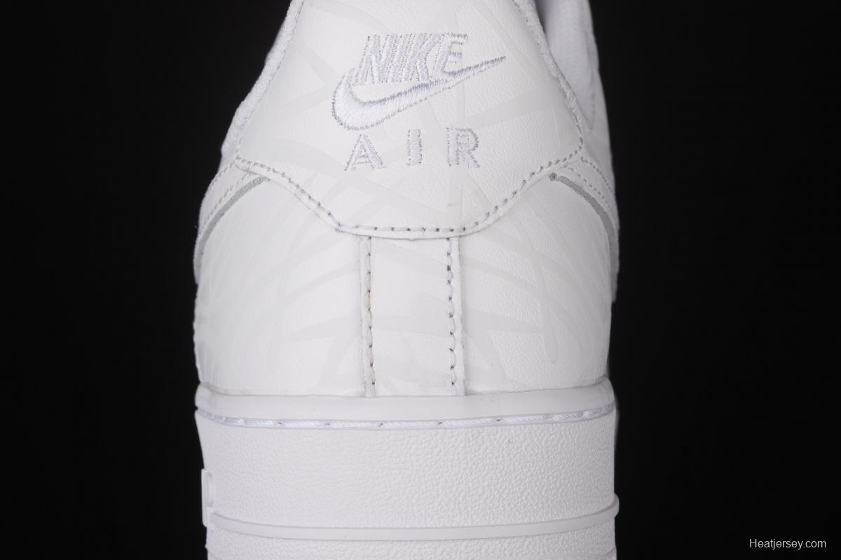 NIKE Air Force 1y07 luminous white low-top casual board shoes NMUE 0288