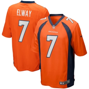 Men's John Elway Orange Retired Player Limited Team Jersey