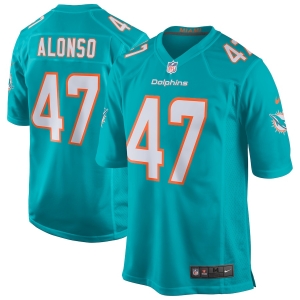 Men's Kiko Alonso Aqua New 2018 Player Limited Team Jersey