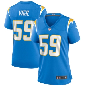 Women's Nick Vigil Powder Blue Player Limited Team Jersey