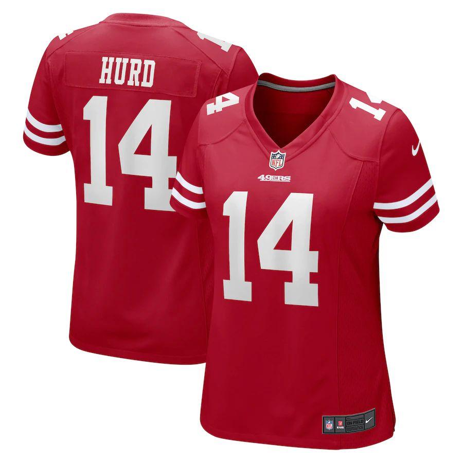 Women's Jalen Hurd Scarlet Player Limited Team Jersey