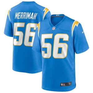 Men's Shawne Merriman Powder Blue Retired Player Limited Team Jersey