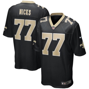 Men's Carl Nicks Black Retired Player Limited Team Jersey