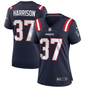 Women's Rodney Harrison Navy Retired Player Limited Team Jersey