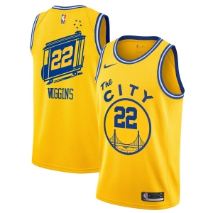 Classic Edition Club Team Jersey - Yellow - Andrew Wiggins - Mens