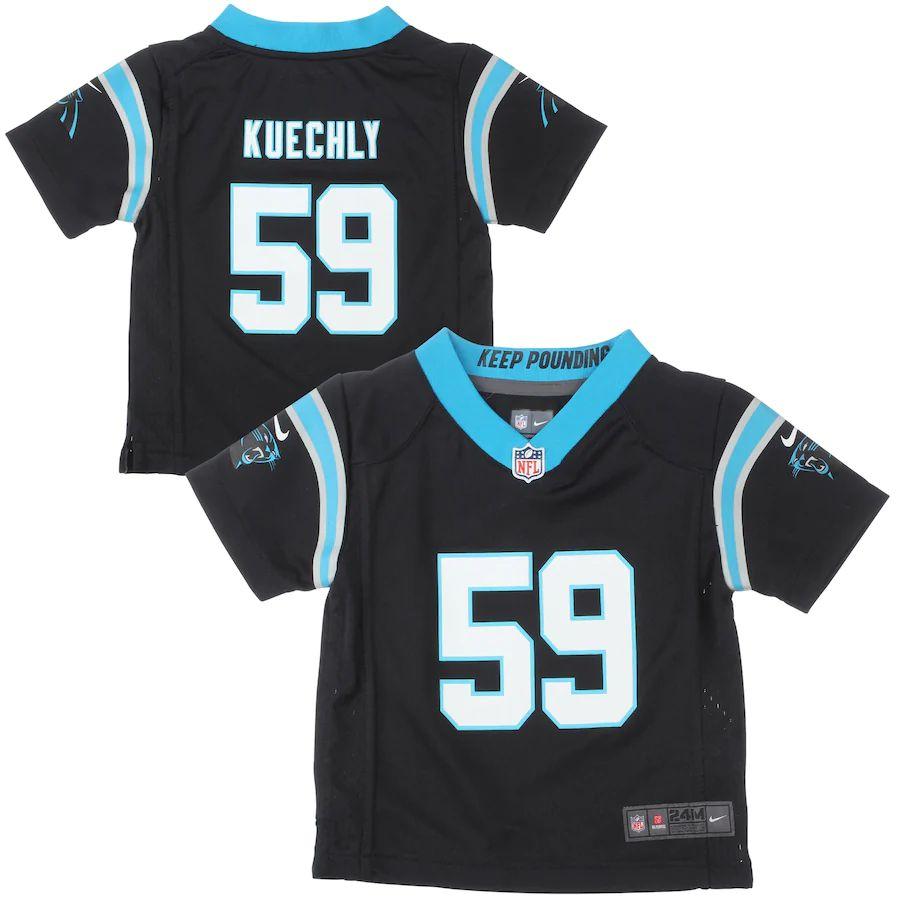 Toddler Luke Kuechly Black Home Player Limited Team Jersey