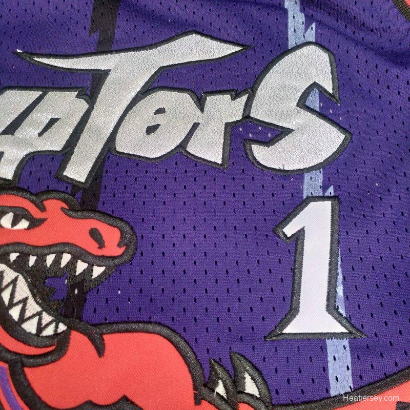 Men's Tracy McGrady Purple Retro Classic Team Jersey