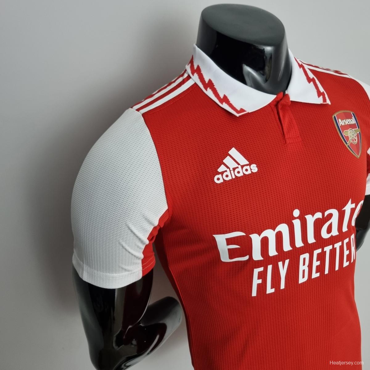 22/23 player version Arsenal Home Soccer Jersey