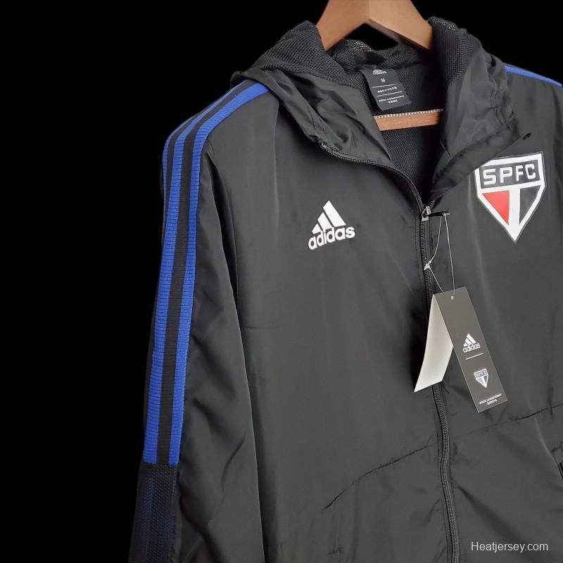 2022 Sao Paulo Windbreaker Black 