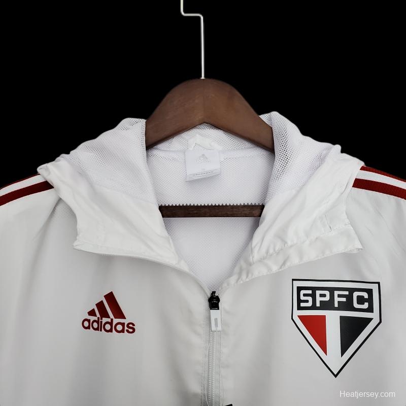 2022 Sao Paulo Windbreaker White 