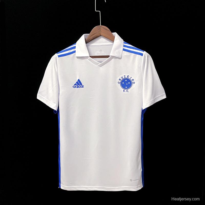 22/23 Cruzeiro Away Soccer Jersey