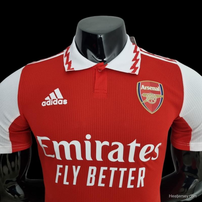 Player Version 22/23 Arsenal Home Soccer Jersey